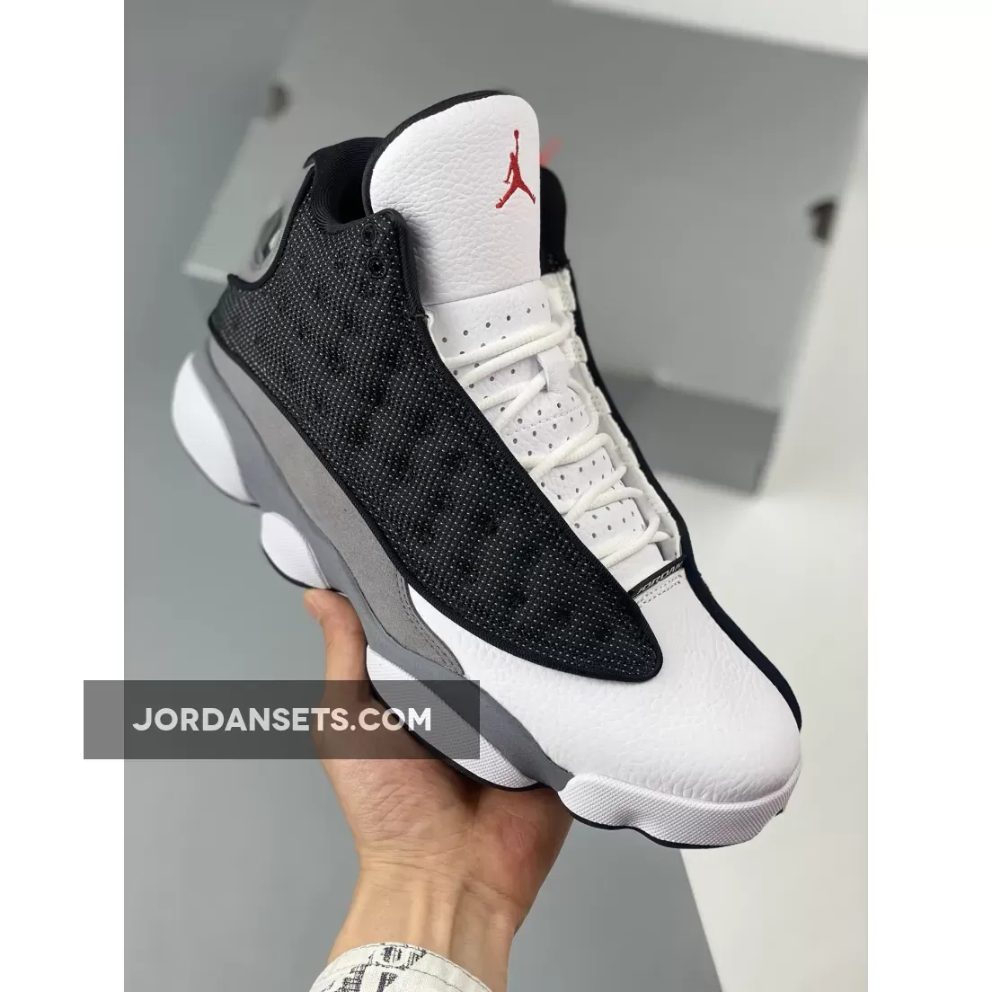 Air Jordan 13 Retro 'Black Flint' Black/Red/Flint Grey/White DJ5982-060 - black flint 13